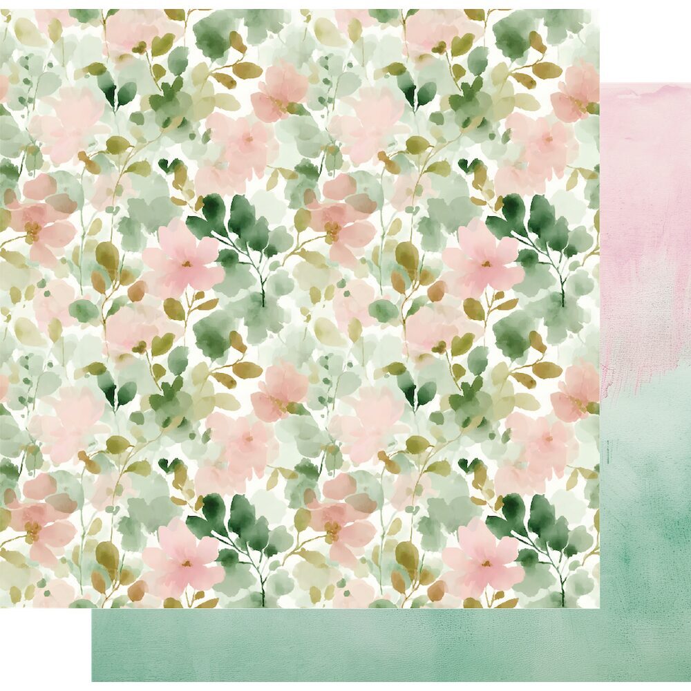 Uniquely Creative Tea & Tranquility - Steeped in Blooms Paper