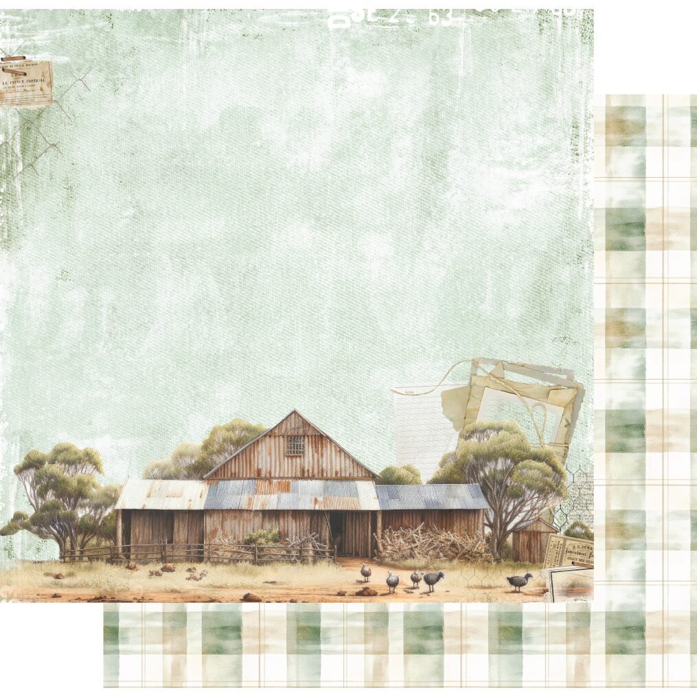 Uniquely Creative Echoes of the Outback - Shearers' Shack Paper
