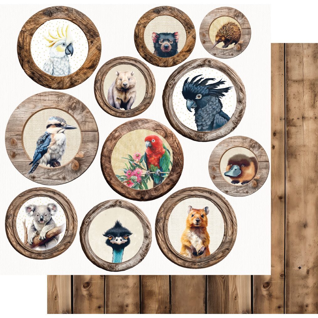 Uniquely Creative Echoes of the Outback - Timber & Trim Paper