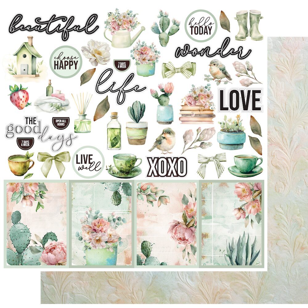 Uniquely Creative Tea & Tranquility - Afternoon Breeze Paper