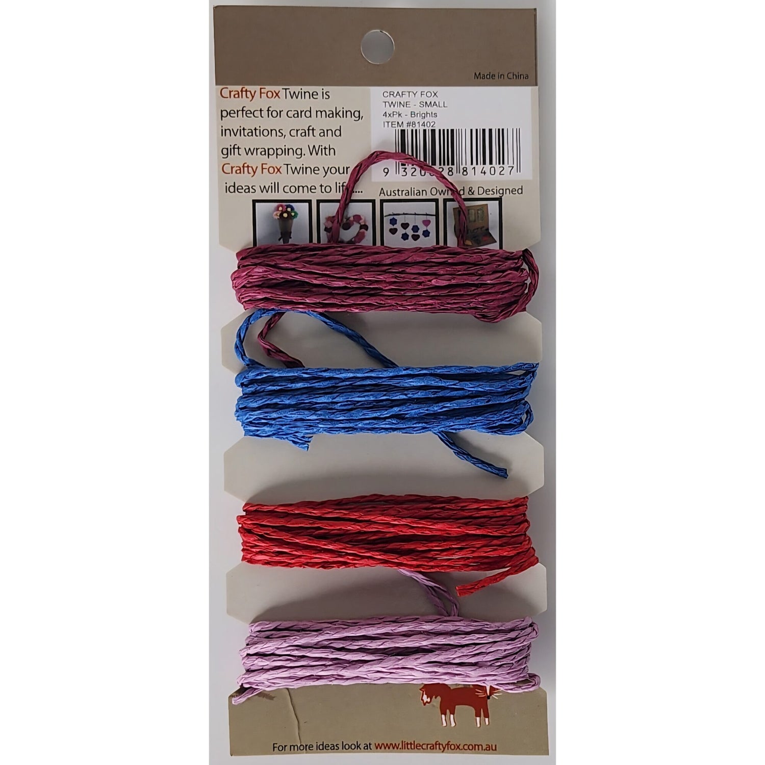 Crafty Fox Twine - Brights