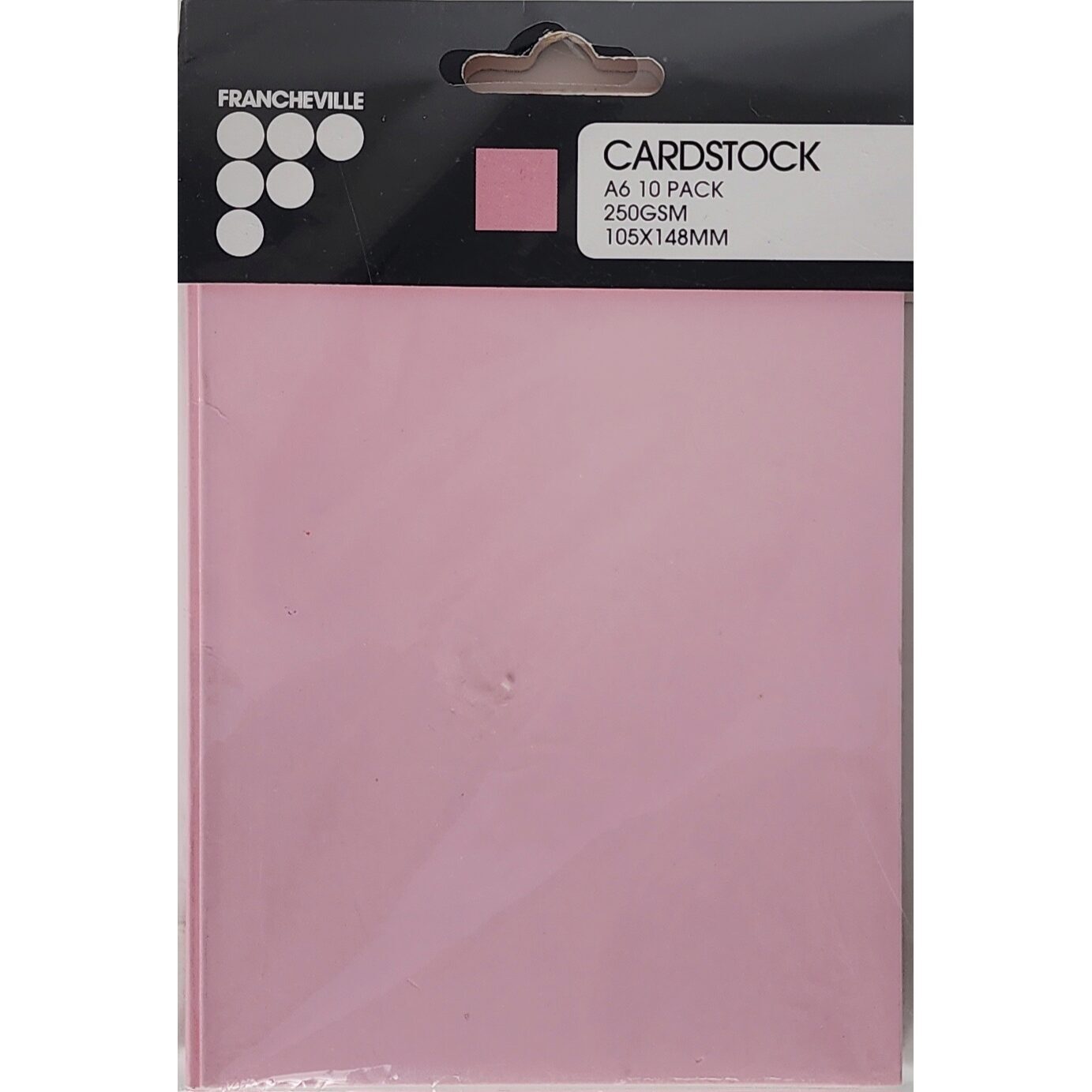 Francheville Cardstock Cards - A6 Pink