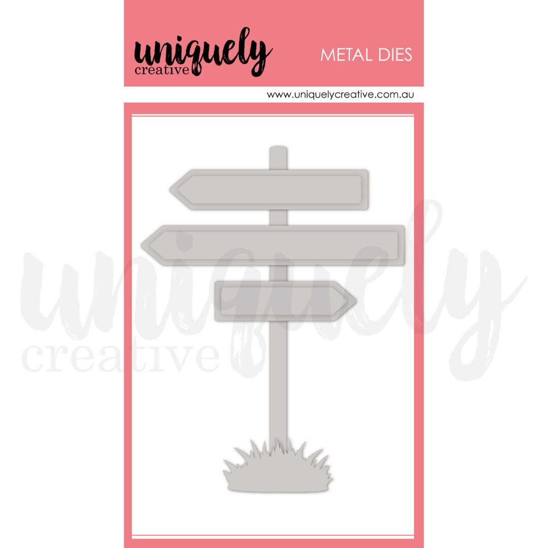 Uniquely Creative Die - Beach Sign