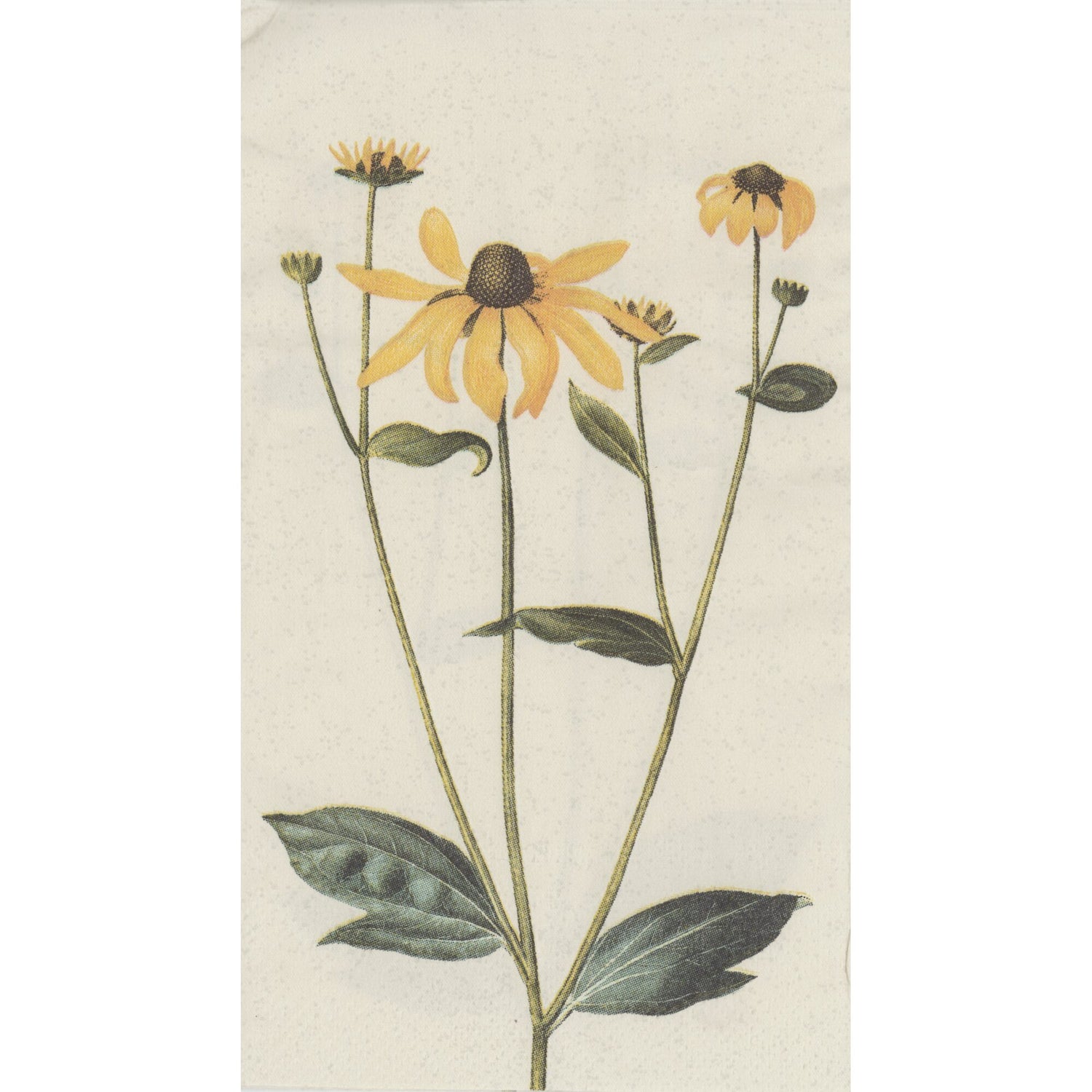 Punch Studio Napkin/Serviette - Yellow Daisy