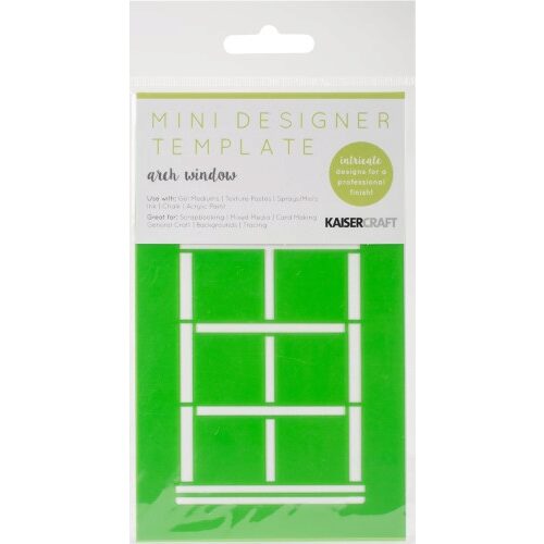 Kaisercraft Mini Designer Template - Arch Window