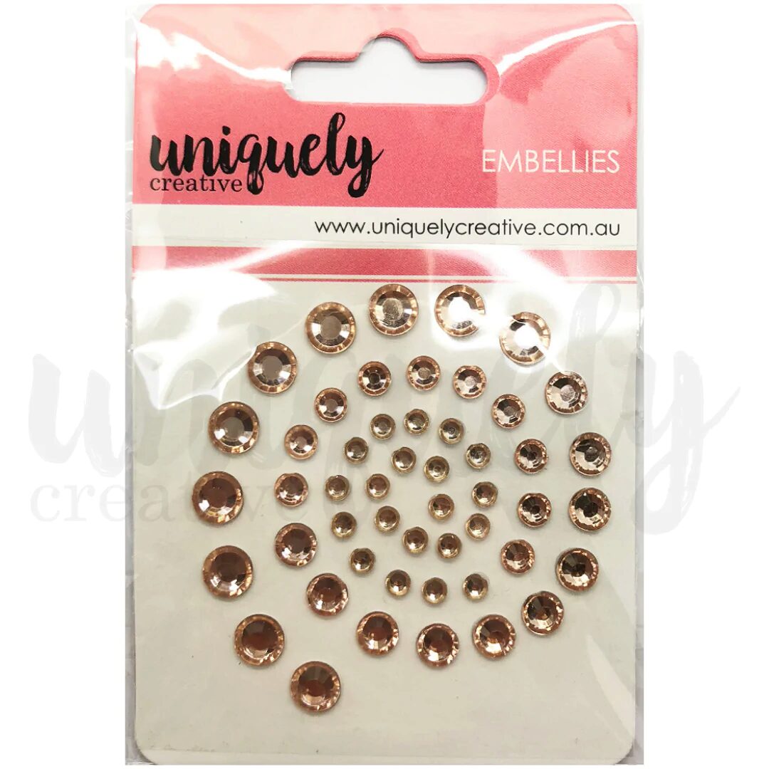 Uniquely Creative Rhinestones - Champagne