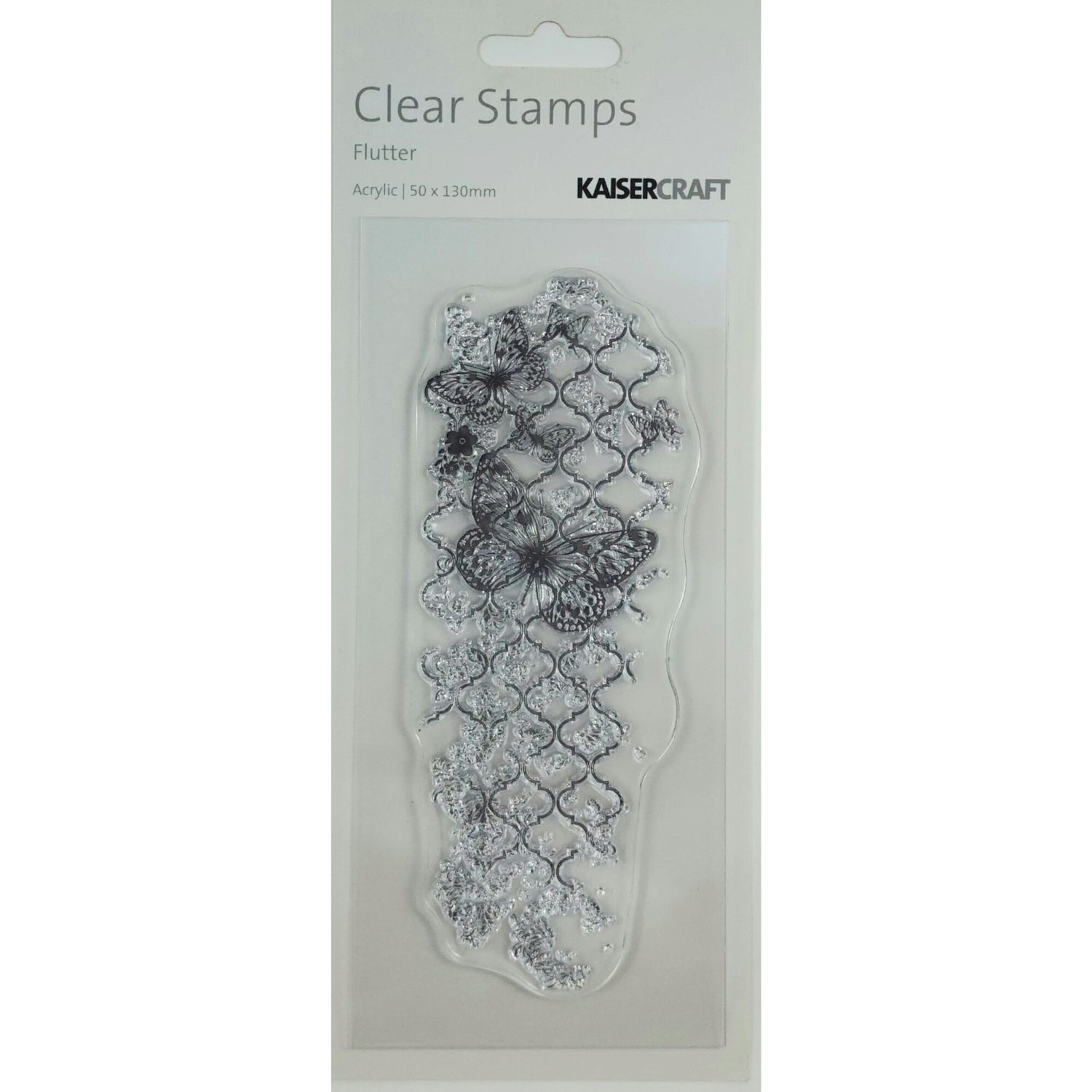 Kaisercraft Clear Stamp - Flutter