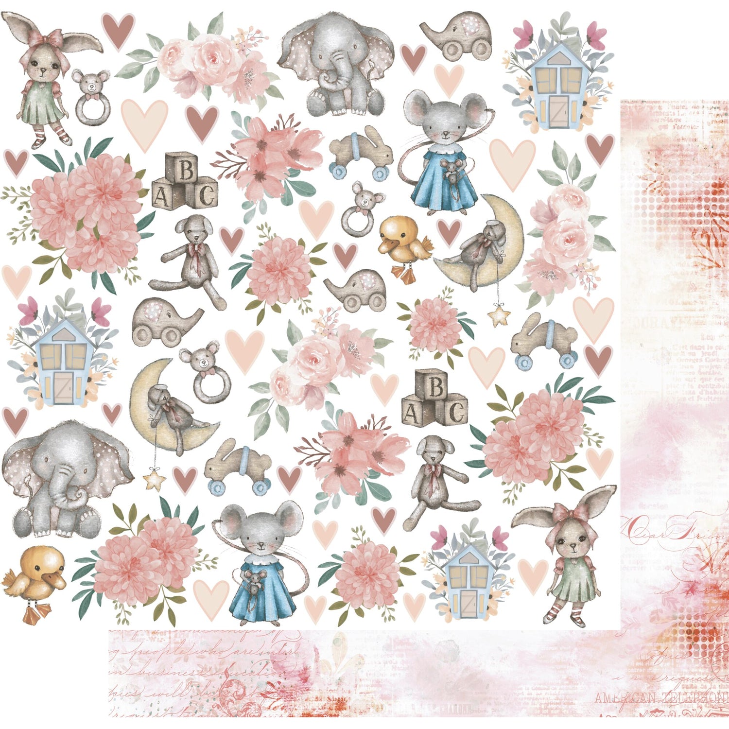 Uniquely Creative Hey Baby Girl - Cutie Pie Paper