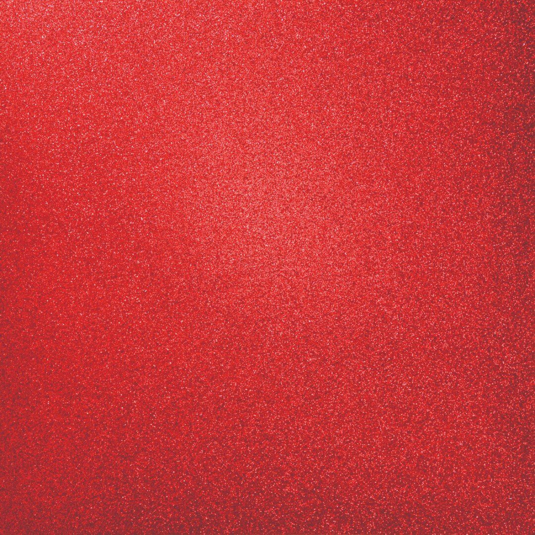 Kaisercraft Glitter Cardstock - Ruby