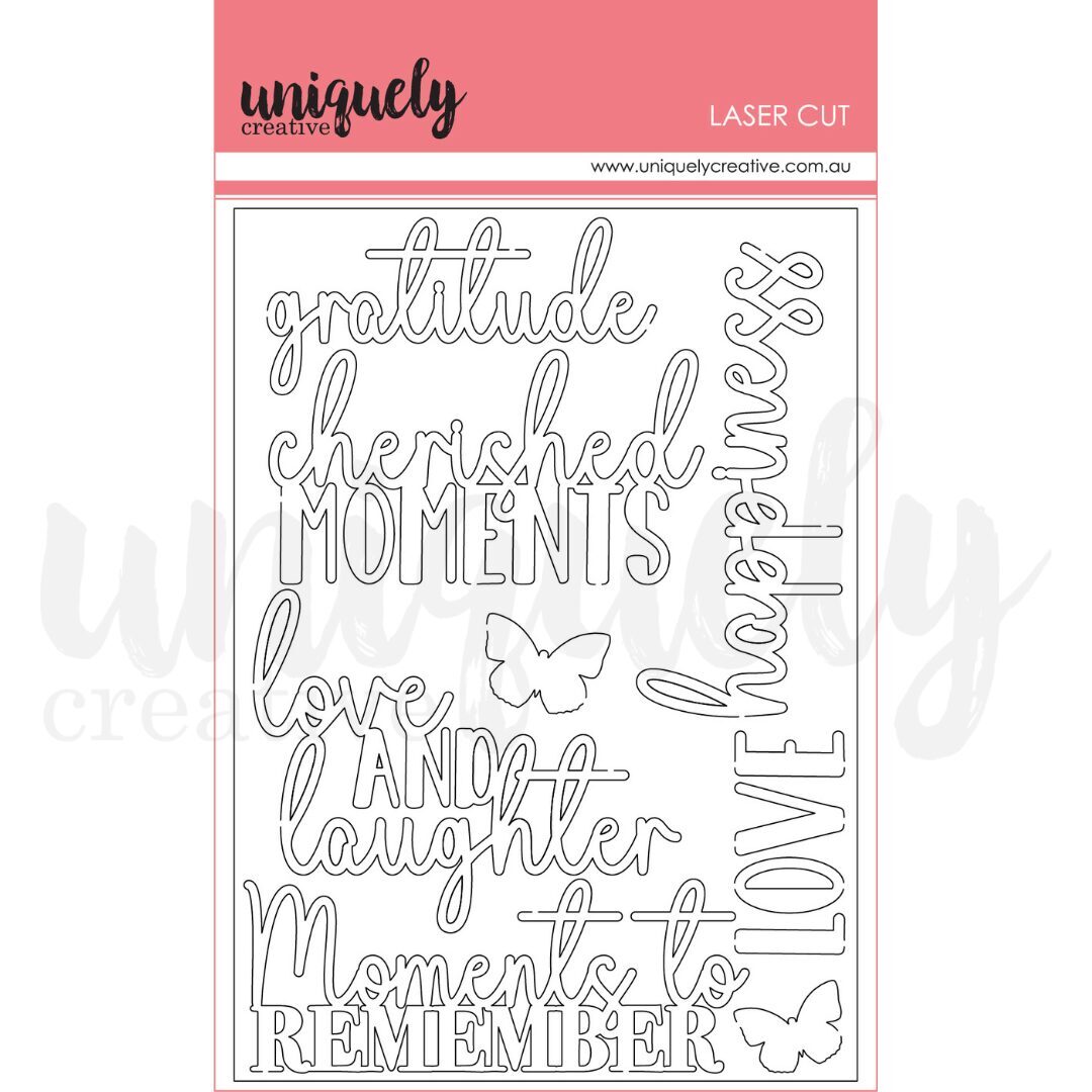 Uniquely Creative Laser Cut - Blossom & Bloom