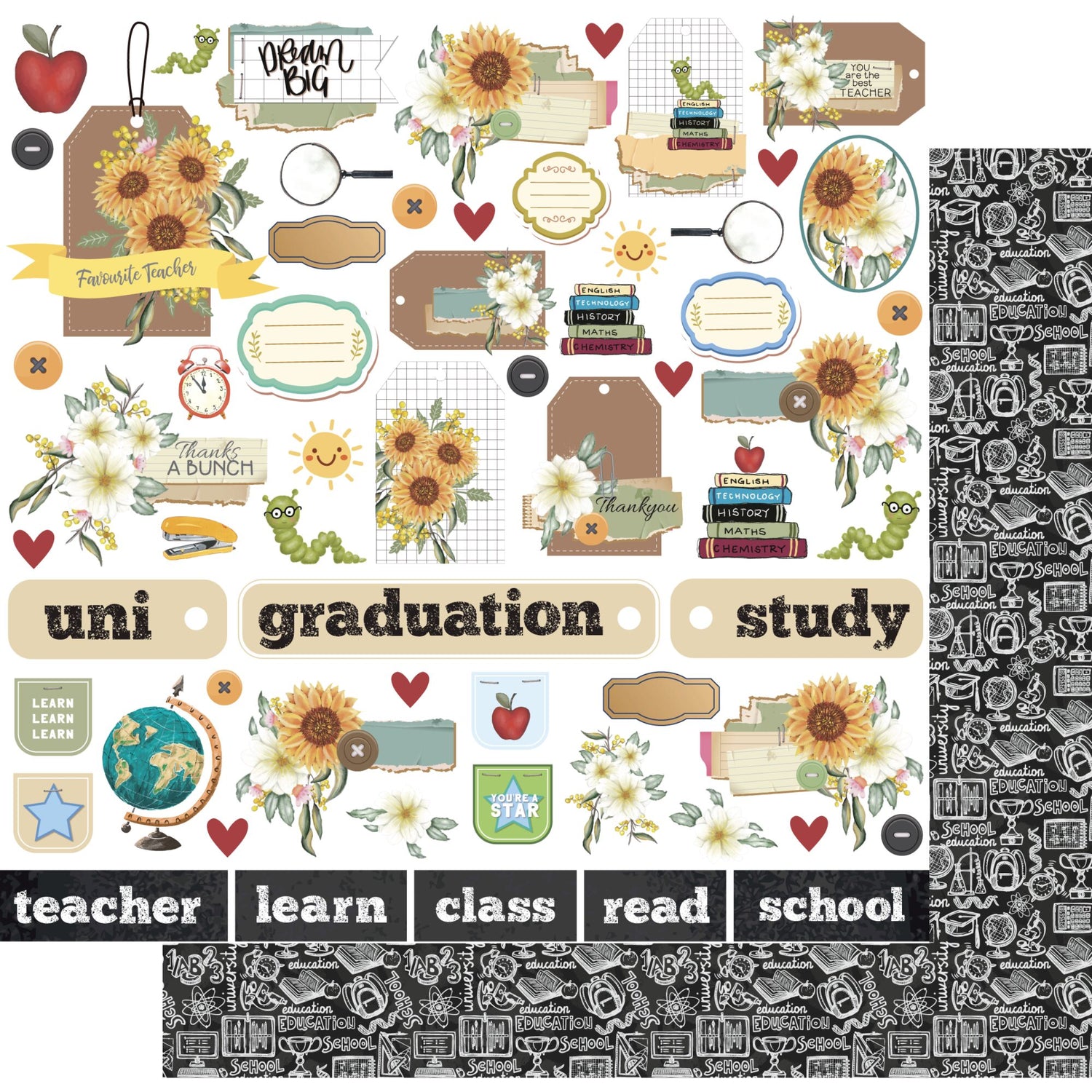 Uniquely Creative Class in Session - Teacher Appreciation Paper