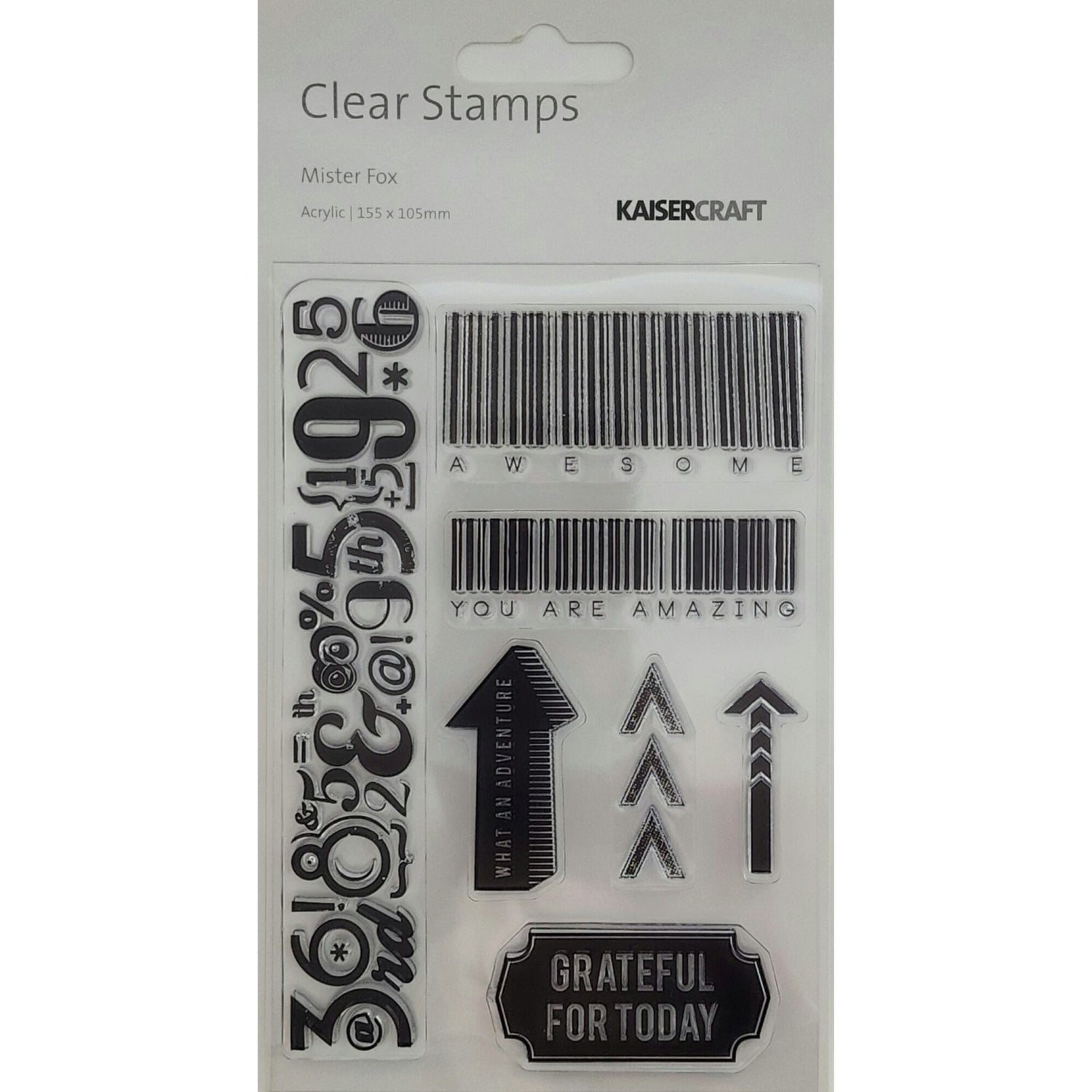 Kaisercraft Acrylic Stamp - Mister Fox