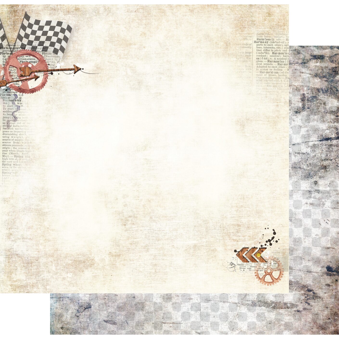 Uniquely Creative Drive & Fly - Race Day Paper