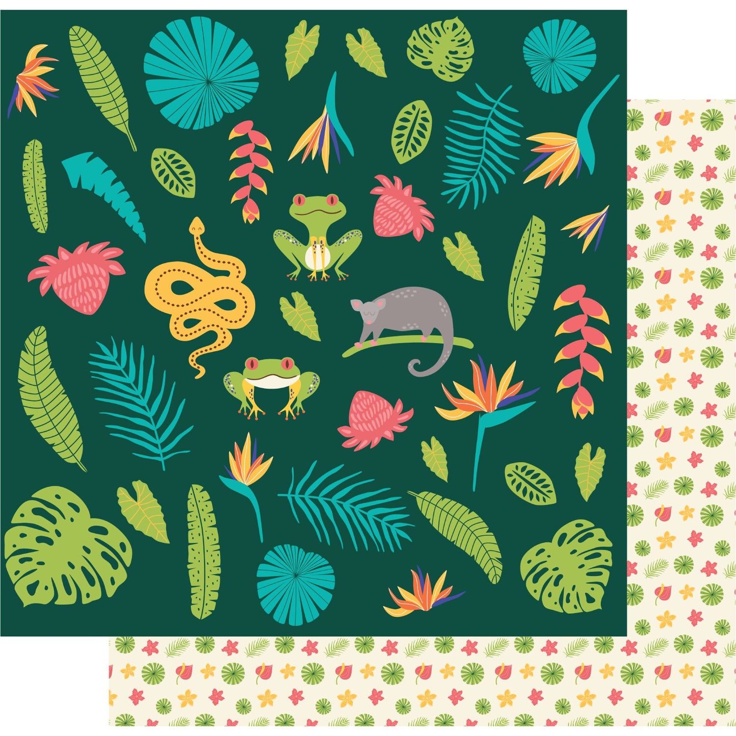 Uniquely Creative Rainforest Retreat - Lush Paper