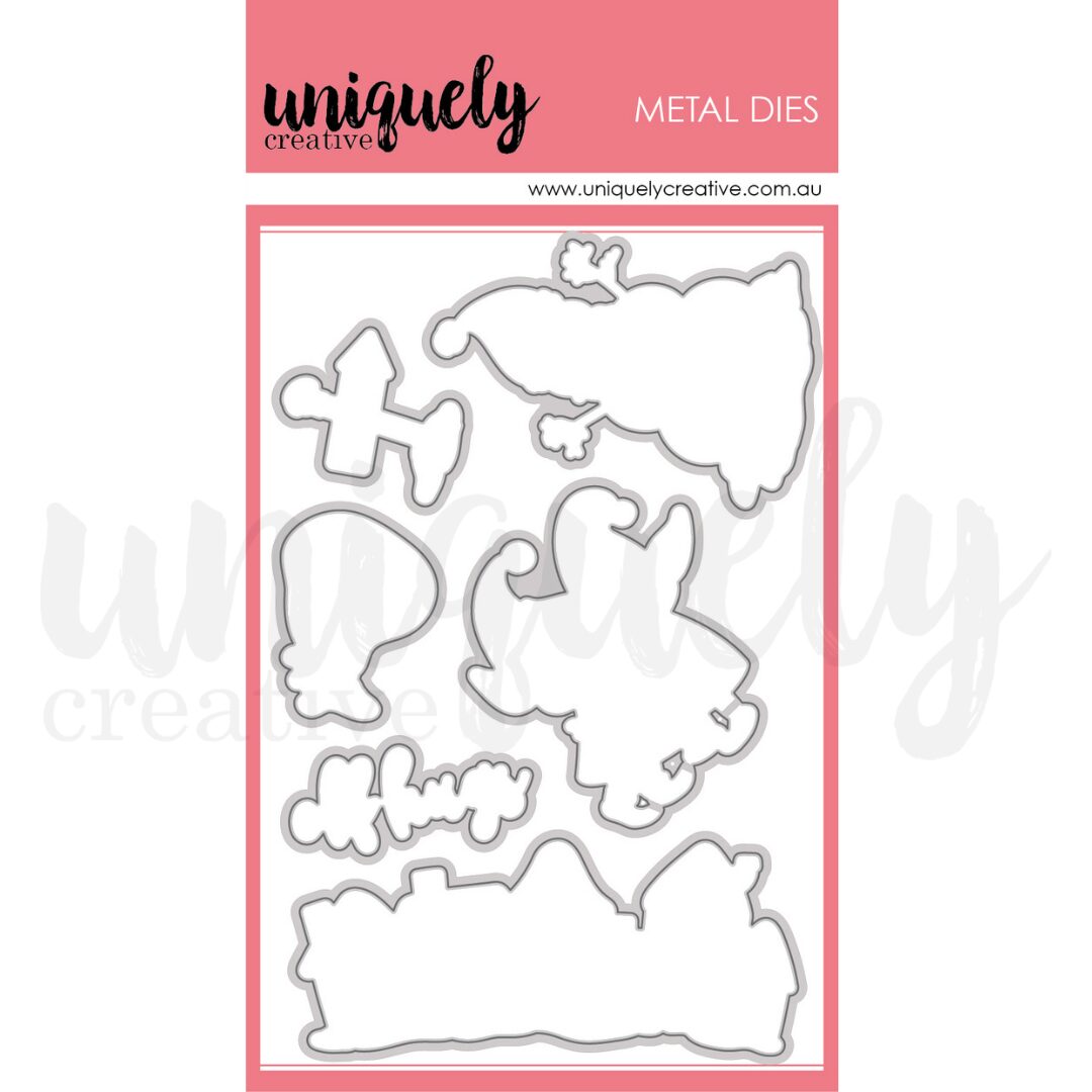 Uniquely Creative Die - Elf Hugs Fussy Cutting