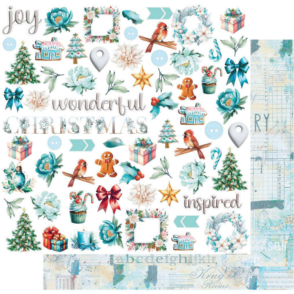 Uniquely Creative Merry & Bright - Wonderful Christmas Paper