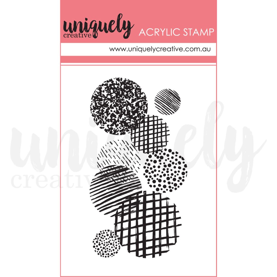 Uniquely Creative Mark Making Stamp - Texture Circles