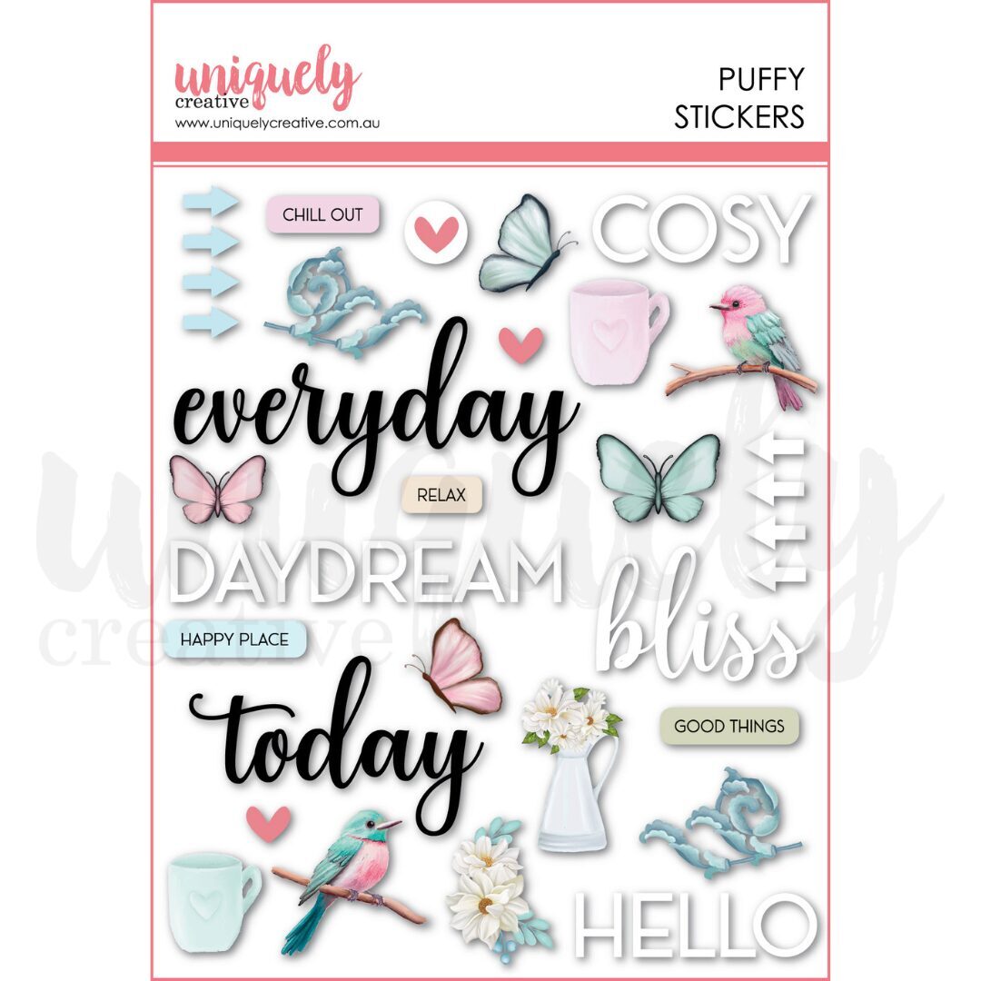 Uniquely Creative Dimensional Stickers - Day Dream