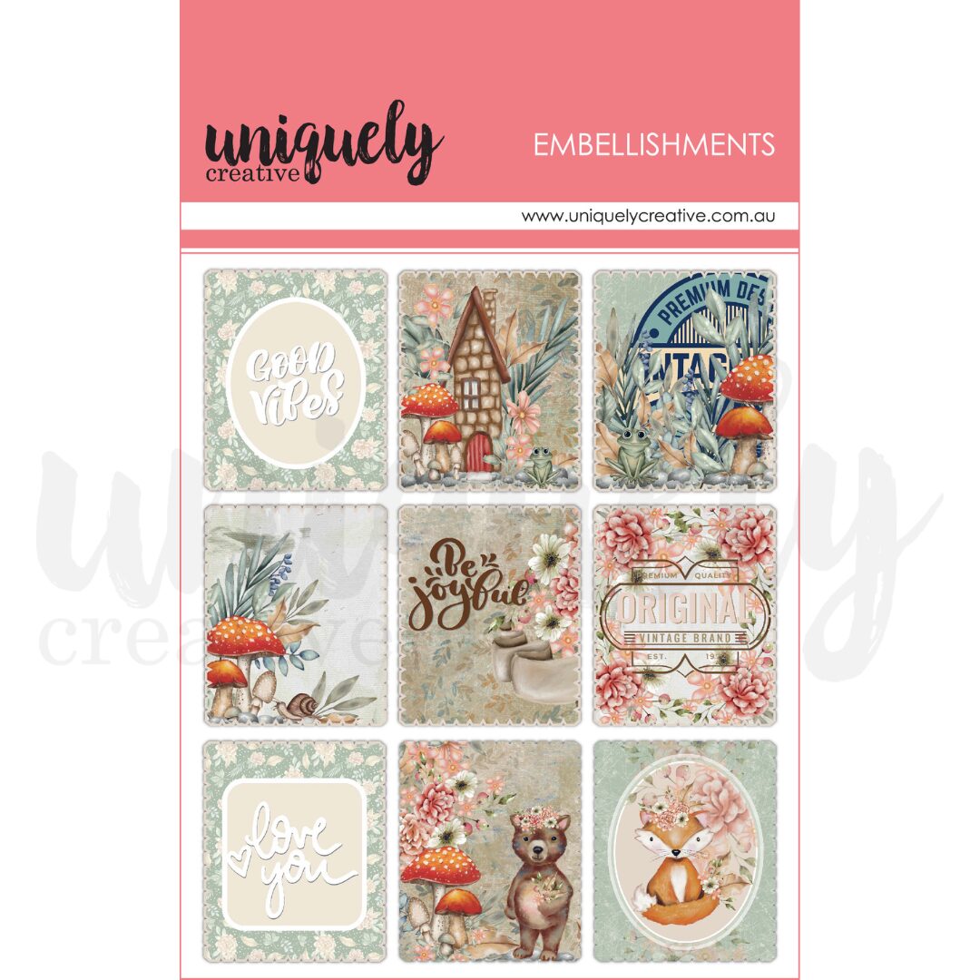 Uniquely Creative Wooden Embellishments - Into the Wild