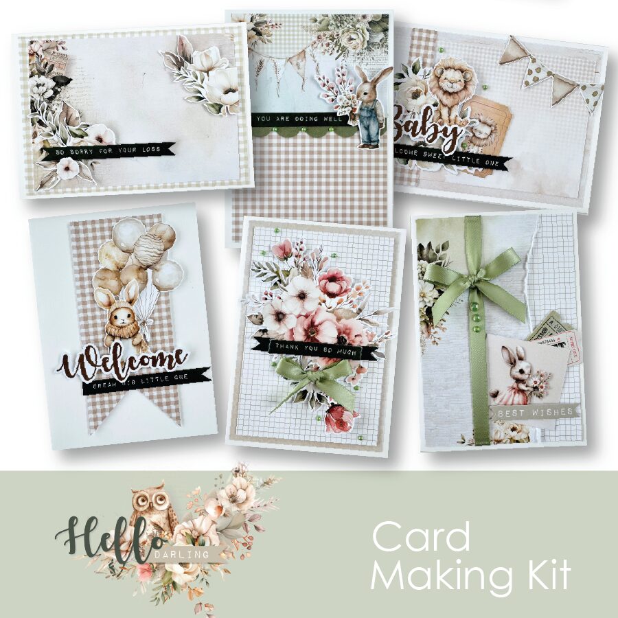 Uniquely Creative Cardmaking Kit - Hello Darling