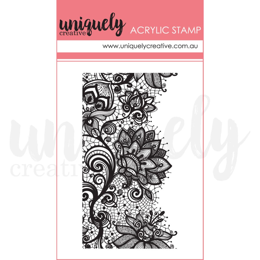 Uniquely Creative Mark Making Stamp - Floral Doily