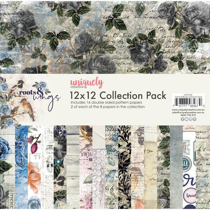 Uniquely Creative Roots & Wings - 12x12" Collection Pack (16 papers)