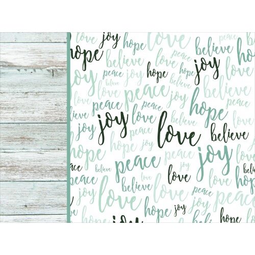 Kaisercraft D-Ring 12x12" Album - Mint Wishes