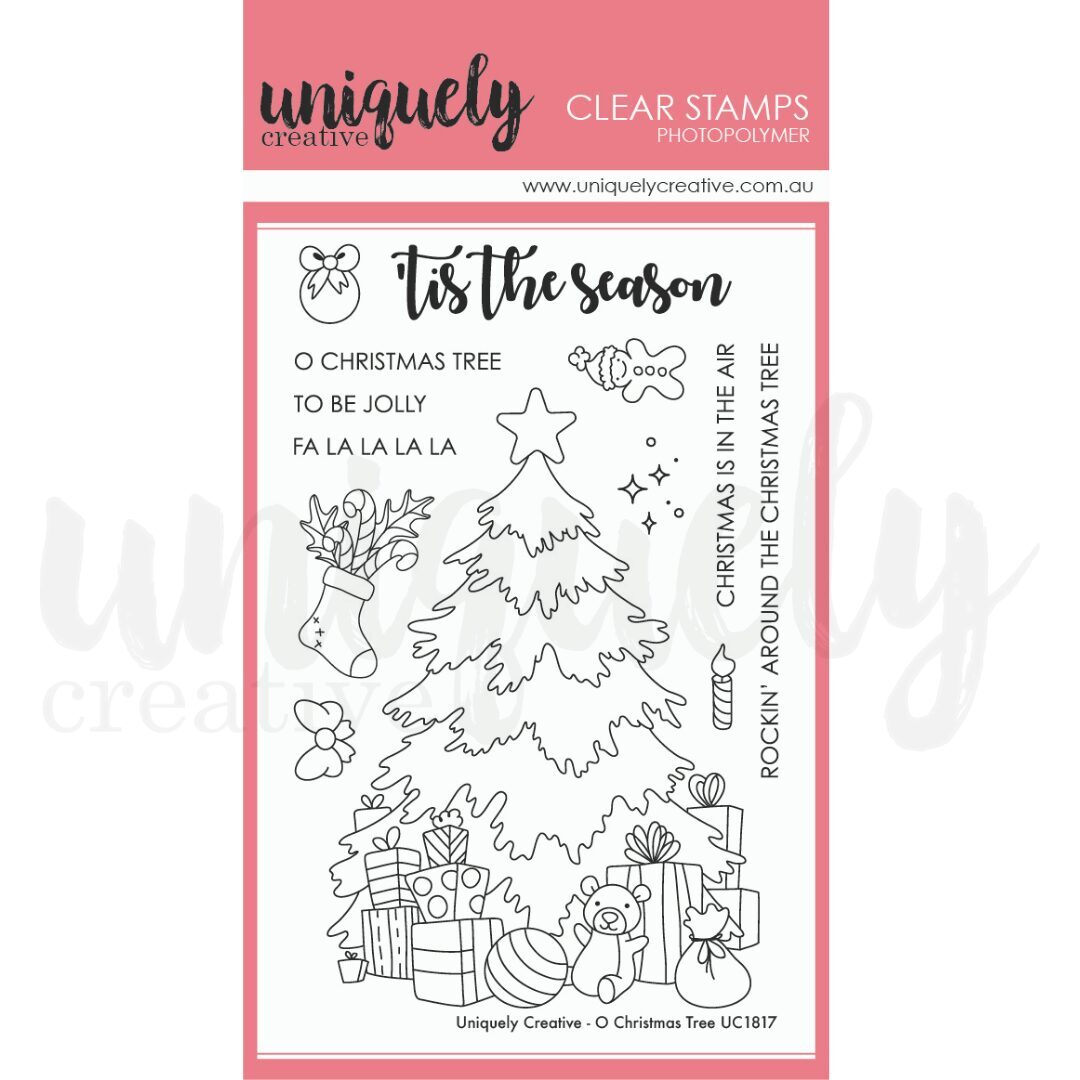 Uniquely Creative Stamp & Die Set Bundle - O Christmas Tree
