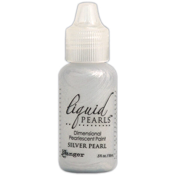 Ranger Tim Holtz Liquid Pearls - Silver Pearl