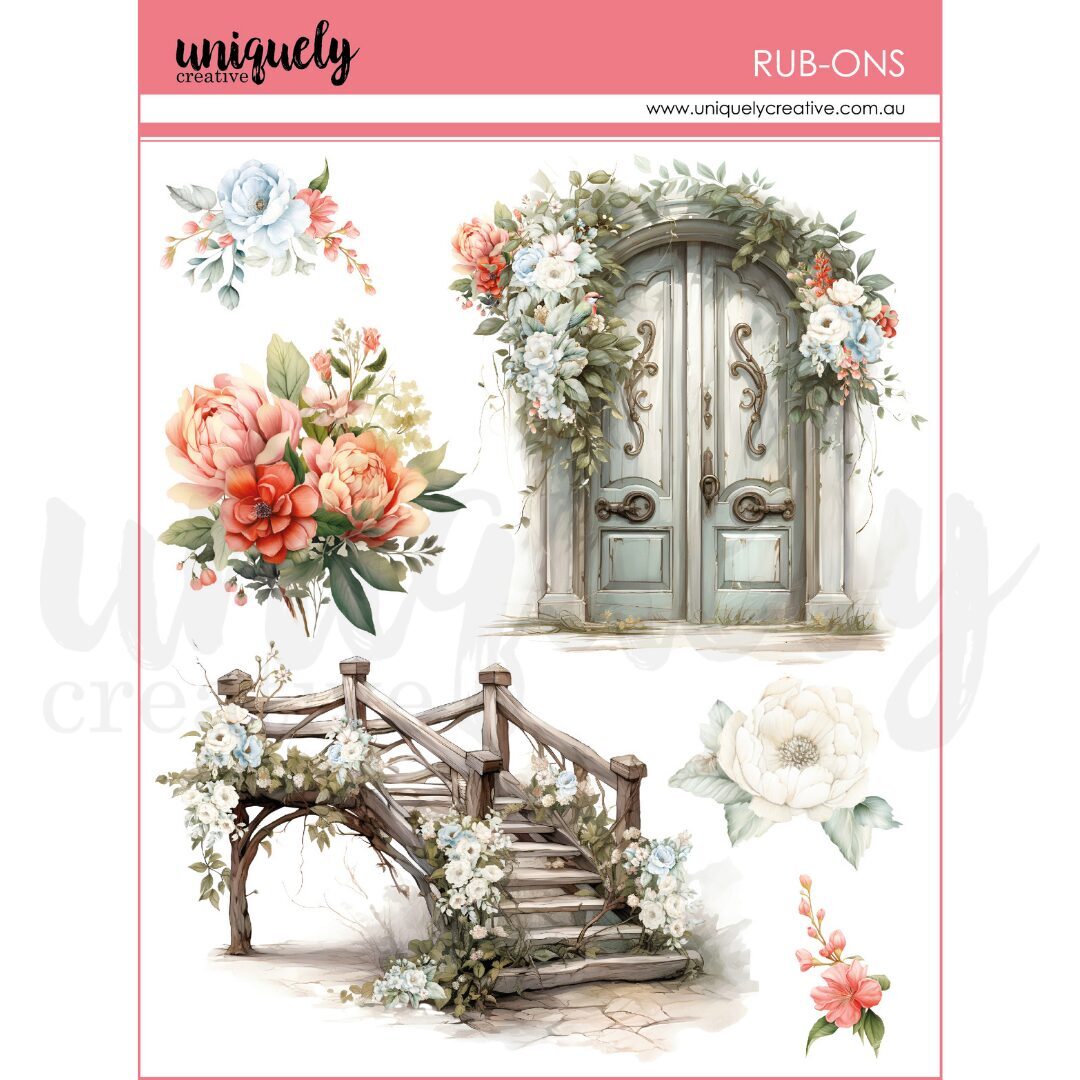 Uniquely Creative Rub-ons - Vintage Chronicles