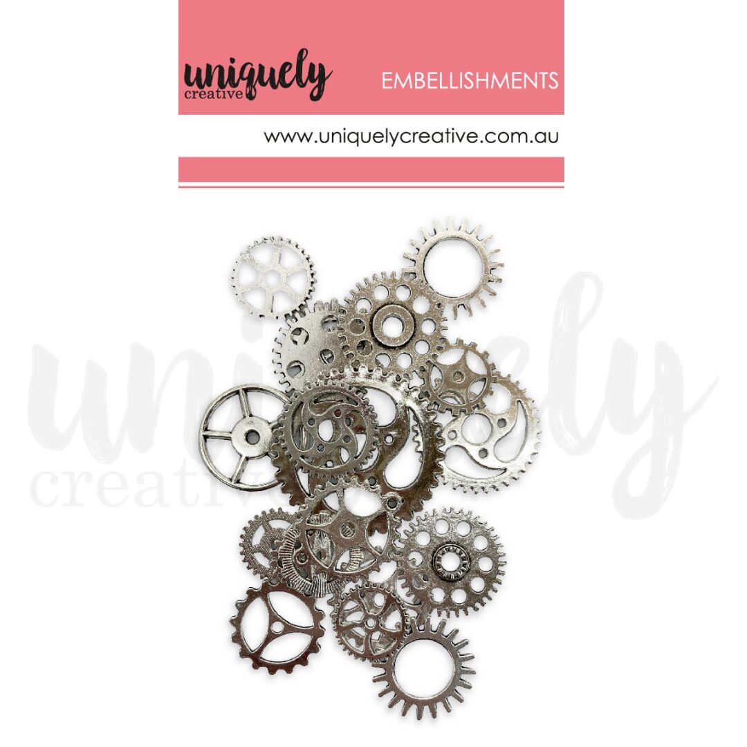 Uniquely Creative Silver Metal Cogs