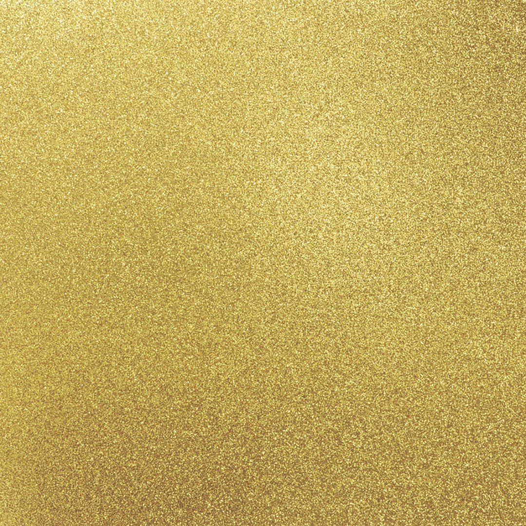Kaisercraft Glitter Cardstock - Golden