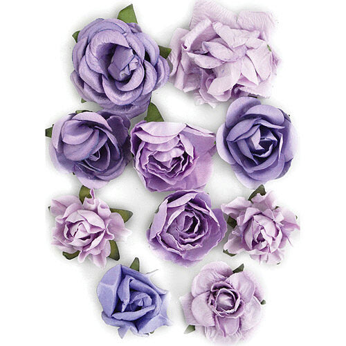 Kaisercraft Paper Blooms - Amethyst