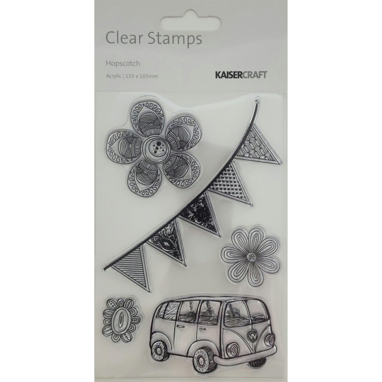 Kaisercraft Acrylic Stamp - Hopscotch