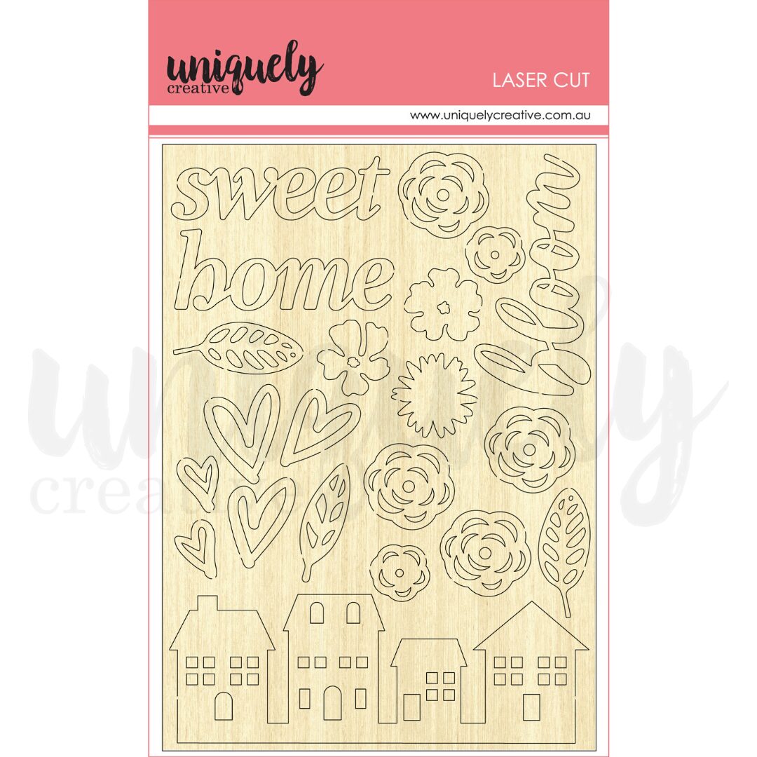 Uniquely Creative Laser Cut - Full Bloom Wooden
