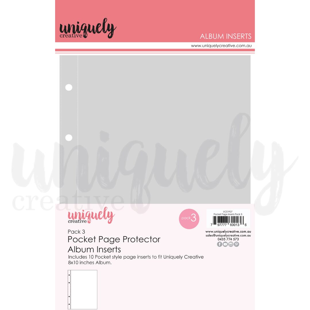Uniquely Creative Pocket Page Inserts - Pack 3