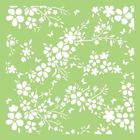 Kaisercraft 6x6" Designer Template - Bloom