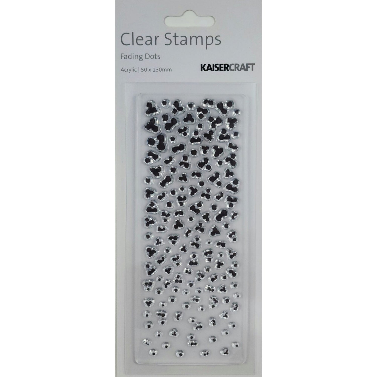Kaisercraft Clear Stamp - Fading Dots
