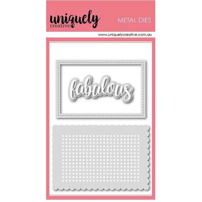 Uniquely Creative Die - Stitching Rectangle Frame