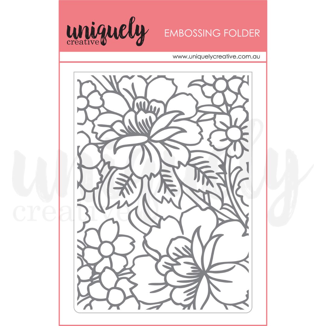 Uniquely Creative Embossing Folder - Wonderous