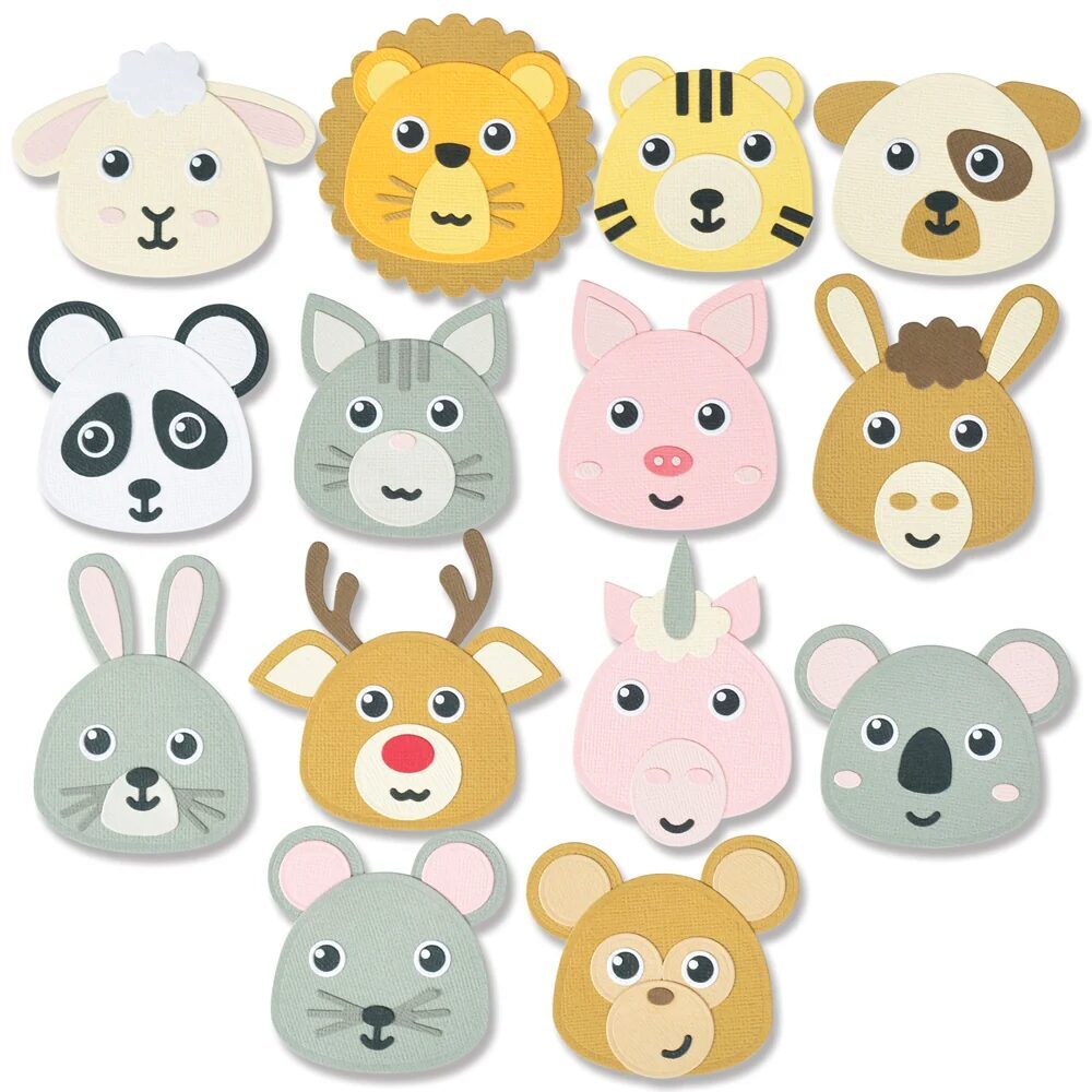 Sizzix Thinlits Dies - Build an Animal