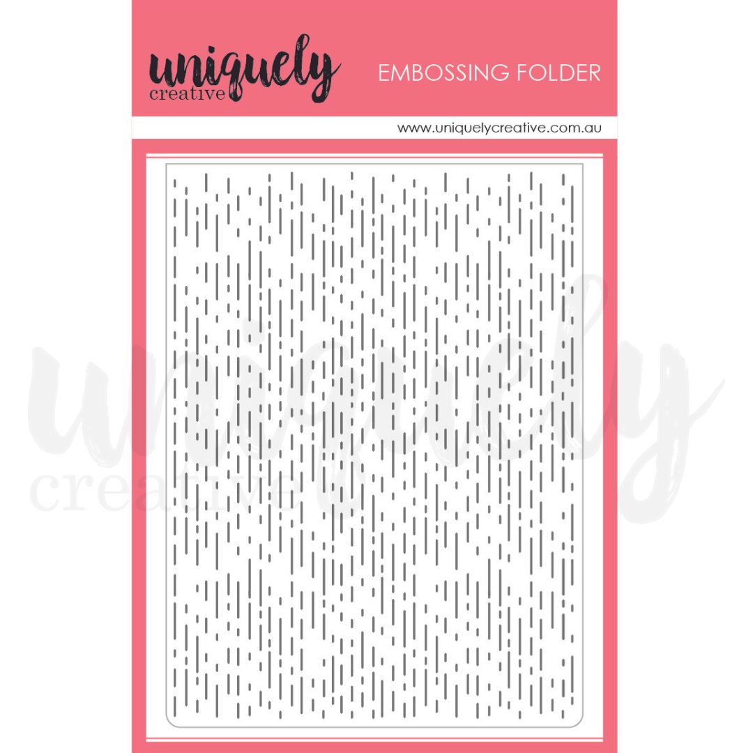 Uniquely Creative Embossing Folder - Hyper