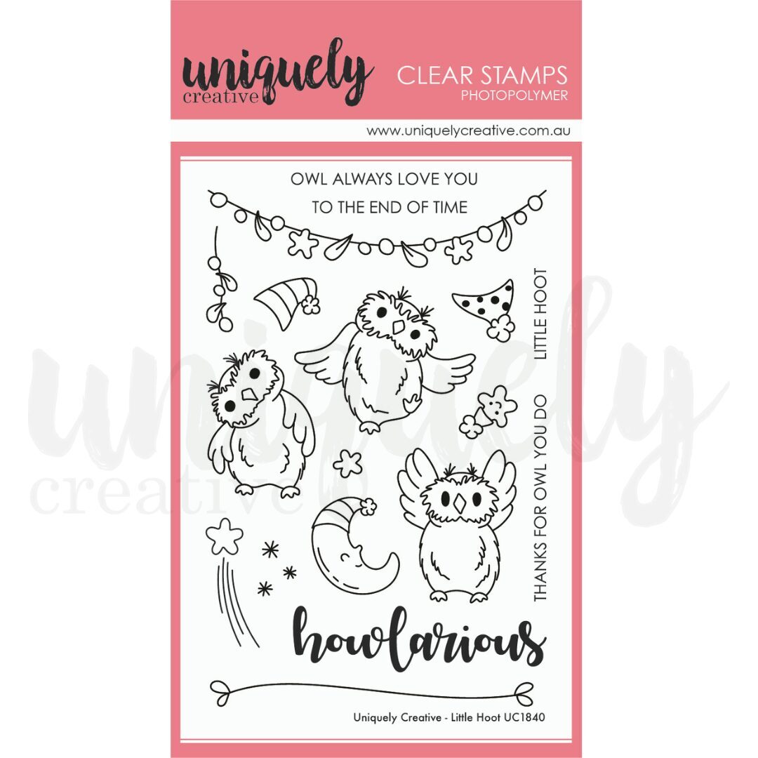Uniquely Creative Stamp & Die Set Bundle - Little Hoot