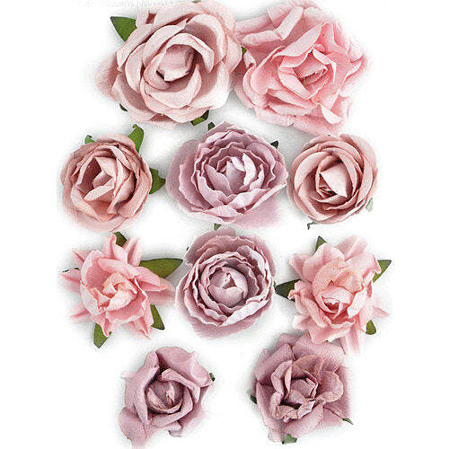 Kaisercraft Paper Blooms - Dusty Pink