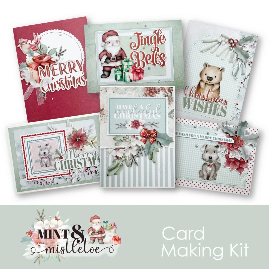 Uniquely Creative Cardmaking Kit - Mint & Mistletoe