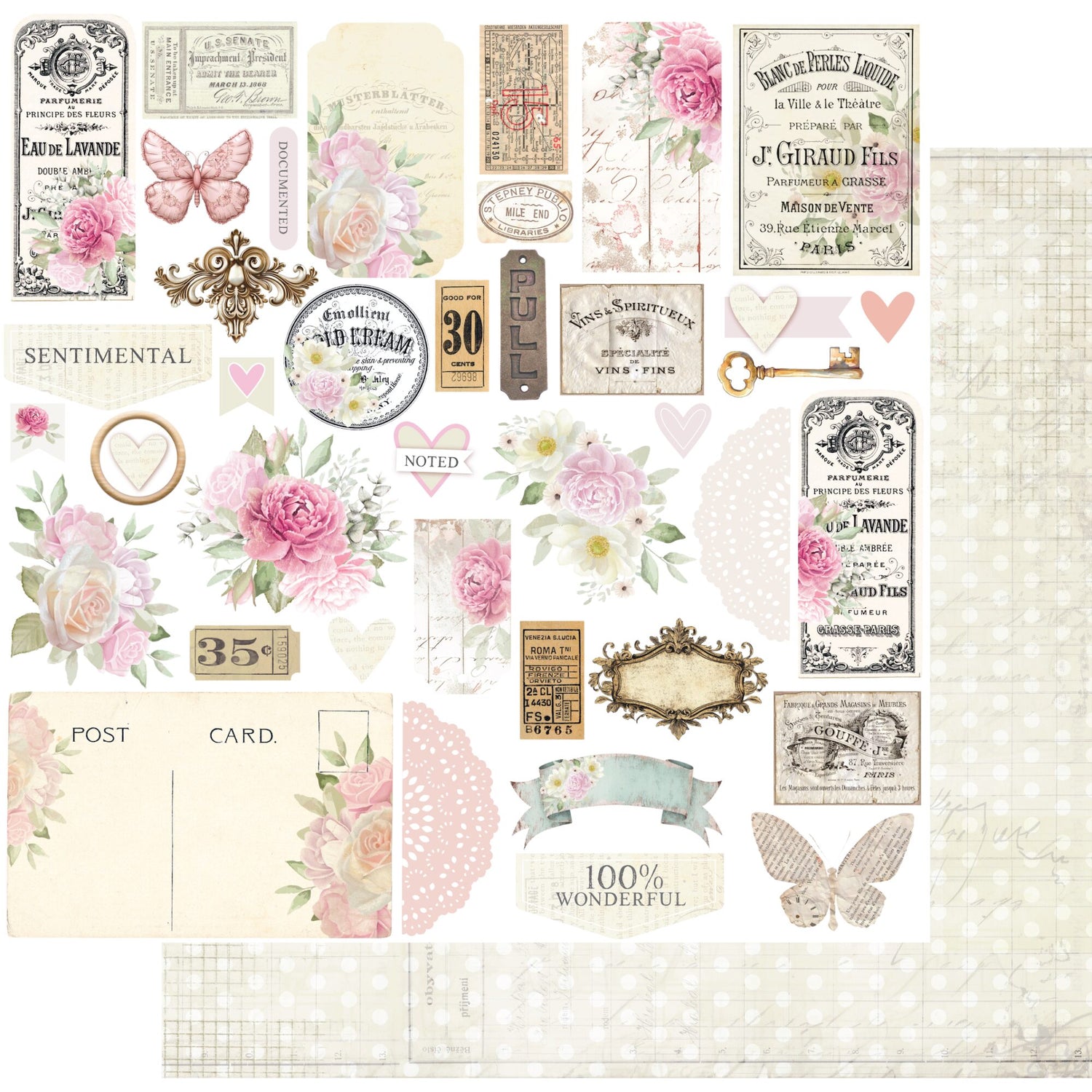Uniquely Creative Dear Diary - 12x12" Collection Pack (16 papers)