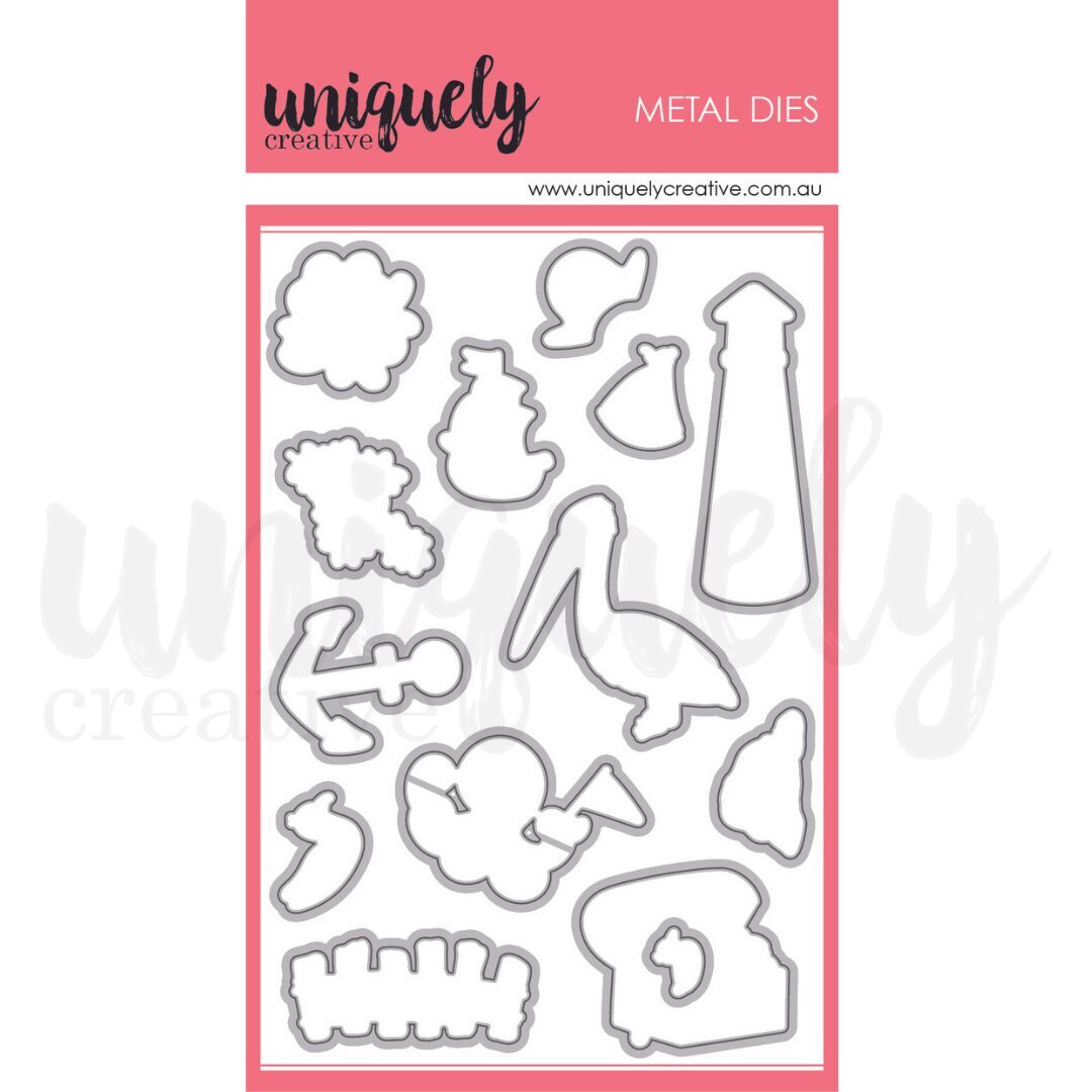 Uniquely Creative Stamp & Die Set Bundle - Sea Treasures
