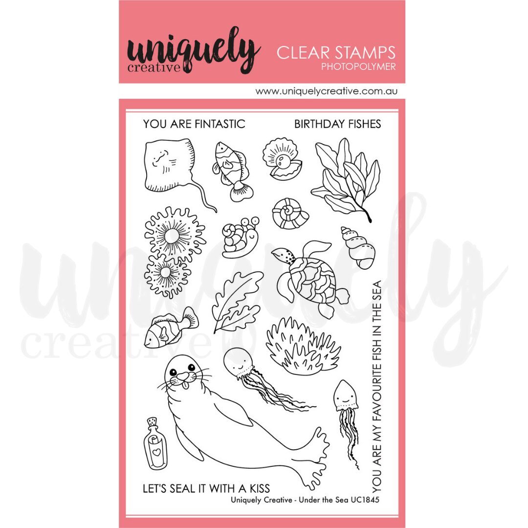 Uniquely Creative Stamp & Die Set Bundle - Under the Sea