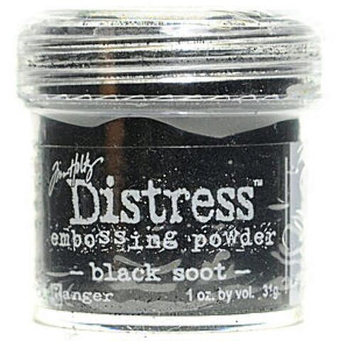 Ranger Tim Holtz Distress Embossing Powder - Black Soot