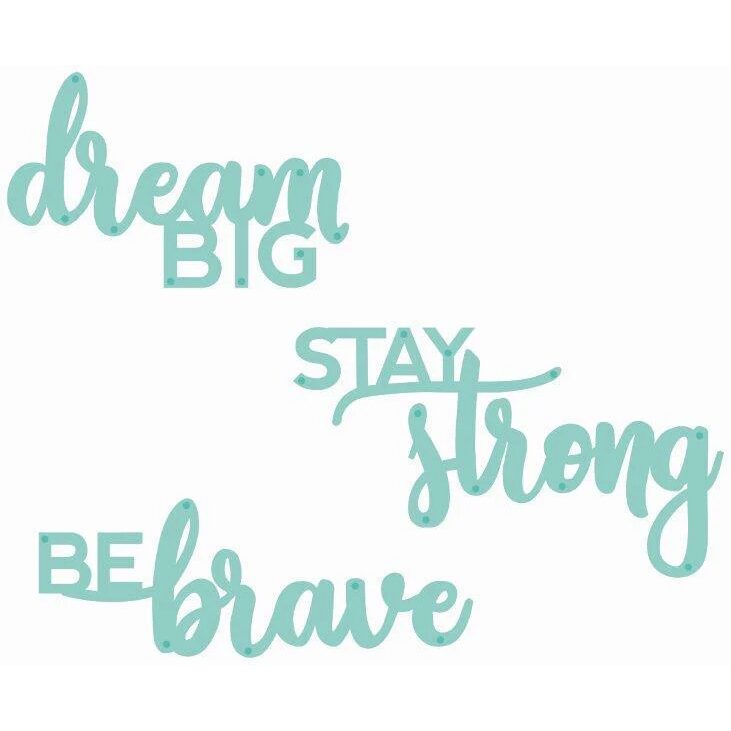 Kaisercraft Decorative Die - Deam Big Word Pack